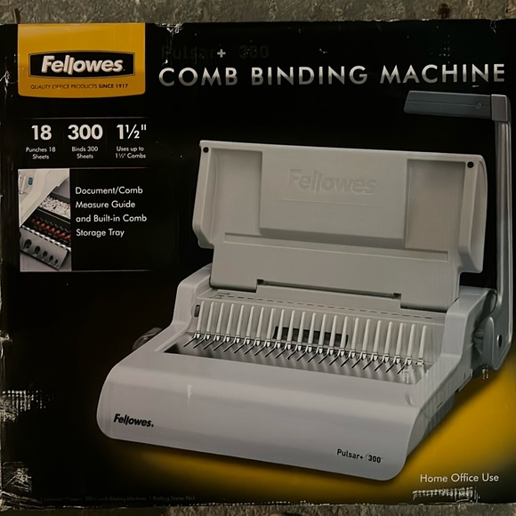Brand new COMB BINDING MACHINE